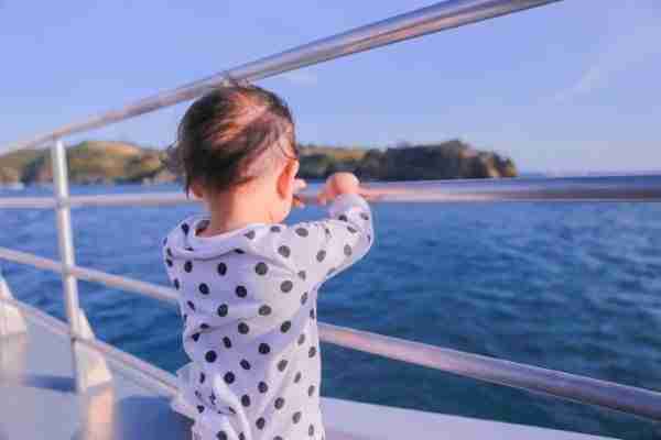 Waiheke Island Ferry Toddler Baby Harbour Auckland Coastline Family Travel Guide Blog New Zealand
