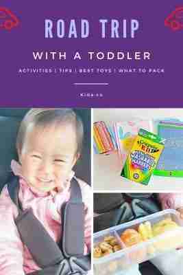 Road Trip with Toddler Tips Activities Snacks Toys Packing List Checklist Playlist Family Blog Featured