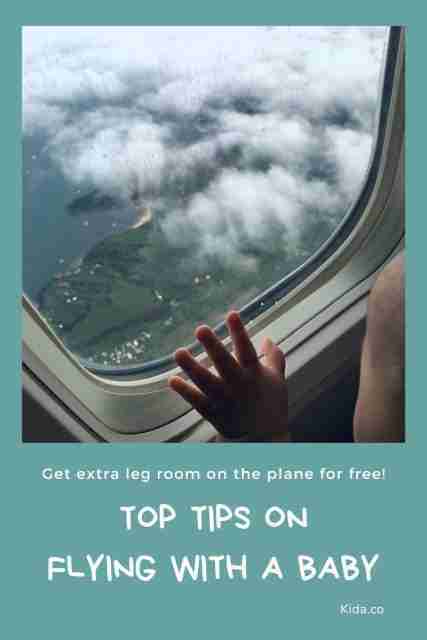 Tips on flying with a baby or toddler on the plane featured
